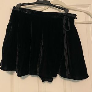 Black Free People Skort
